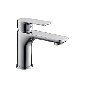 Torneira Misturador Monocomando Cromado Redondo Para Banheiro M0105 Harmony Misturador Baixo M0105