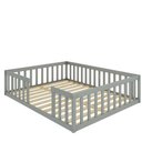 Ver imagem 2 de Cama Queen Montessoriane com Grade Cinza