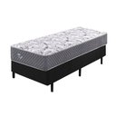 Ver imagem 1 de Cama Box com Colchão Solteiro Ecoflex Molas Ensacadas Adapto - 088x188