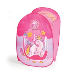 Barraca Pop Up Quadrada Infantil Dobrável Unicórnio Fabrincando - 1