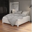 Ver imagem 2 de Cama de Casal com Estrado Reforçado Clara Cor Branca