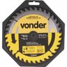 Lâmina de serra circular com dentes de metal duro/vídea 185 mm x 16 mm 36 dentes Vonder - 2