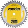 Lâmina de serra circular com dentes de metal duro/vídea 185 mm x 16 mm 36 dentes Vonder - 1