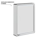 Ver imagem 6 de Espelheira para Banheiro 1 Porta 44cmx58cm Astra