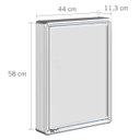 Ver imagem 2 de Espelheira para Banheiro 1 Porta 44cmx58cm Astra