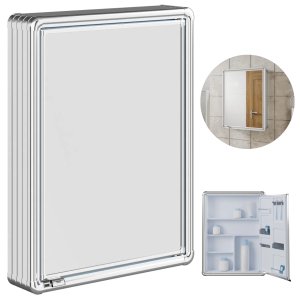 Espelheira para Banheiro 1 Porta 44cmx58cm Astra