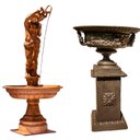 Ver imagem 1 de Kit meu jardim de luxo floreira c/ base e chafariz Deusa escultura mulher Pronto Artes DECORAÇÃO DE