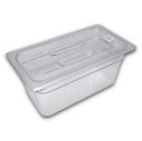 Ver imagem 1 de Cuba Gastronômica em Policarbonato Gn 1/3x150 Mm 5,3 L com Tampa em Poli sem Abertura Cambro 1/3x150