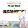 Faixa border decoração quarto Eskimo Garota bolinha AF0367 - 6