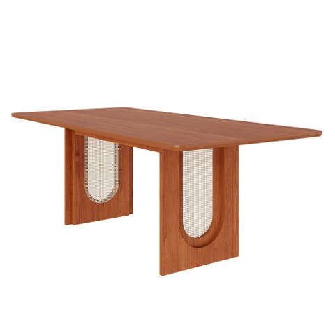 Mesa Grande de Jantar 2,10 Retangular Valentina Cimol Cinamomo