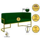 Ver mais imagens de Kit Sofá 2 Lugares + 2 Poltronas para Recepção Balaqui Verde