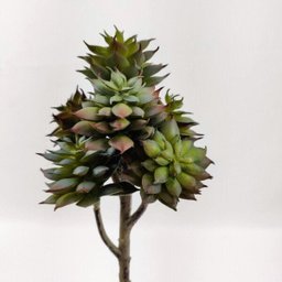 Suculenta Pinha Roxa X7 Planta Artificial Permanente 18cm - 2