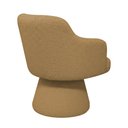 Ver imagem 7 de Poltrona Jade Base Cone Giratória Bouclé Camel - Nexta Casa