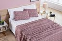 Ver imagem 1 de Jogo De Cama Casal King Size Romance Petit Poa 200 Fios 04 peças Super Elegante