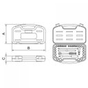Ver imagem 2 de Maleta com Soquetes e Acessórios 3/8" 33 Peças Tramontina PRO