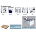 Ver imagem 2 de Caixa Supermercado Empacotador Check Out 2,00 com Recorte para Balança Branco - SA Gôndolas