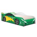 Ver imagem 2 de Cama Carro Infantil Raios Verde com Colchão