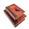 Caixa Livro Decorativa Sherlock Holmes 27/20cm Decor 2Pç - 2