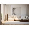 Luminária de Chão Madeira Oval Slim - Lâmpada G9 (cupula em Vidro):freijó - 3
