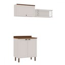 Ver imagem 2 de Armário Multiuso Acquaflex 3 Peças Elegance Branco Fosco - Genialflex
