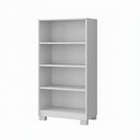 Ver imagem 3 de Multiuso Armário 2 Portas Branco em Mdp Compacto Moderno