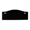 Ver imagem 6 de Cabeceira King Curva Luxo 193x60 Suede Azul - Tachas Prata