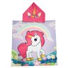 Toalha Poncho De Praia e Piscina Infantil Com Capuz Unicórnio - 3