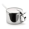 Açucareiro Inox Pote para Açucar 250g com Colher Aço Inoxidavel Mesa Chá Café Casa Cozinha Mesa - 1