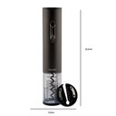 Ver imagem 3 de Saca-rolha Eletrico Aco Inox Preto 4,5x4,5x22,5cm