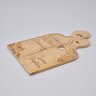 Kit 2 Tábuas de Corte de Bambu Decorativa - 4