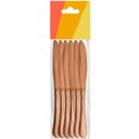Ver imagem 3 de Kit Jogo de Talheres Mesa Gold Rose 18pçs Inox Luxo Rústico