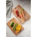 Ver imagem 3 de Kit Tramontina 2 Tábuas Kitchen em Madeira Teca Fsc com Acabamento em Óleo Mineral