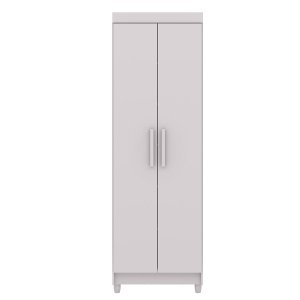 Armário Multiuso 2 Portas 5 Prateleiras Lina Branco
