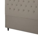 Ver imagem 2 de Cabeceira Embaixatriz Plus Queen 1600mm Veludo Adar Castor - Simbal