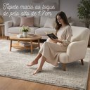 Ver imagem 1 de Tapete Milano Soft Cinza Antiderrapante:2,00X2,50