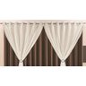 Cortinas Para Quarto Feminino ou Masculino 4,00 X 2,80 Metros Tecido Voil Voal Leve Liso Para Varao - 4