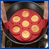 Molde de Silicone Antiaderente Walfos, Forma de Silicone para Ovo, Bolo, Torta... - 5