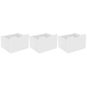 Ver imagem 4 de Nicho Organizador Com Rodízios 9 Gavetas Branco Qmovi