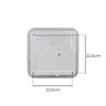 Plafon Led Sobrepor 24w Toronto Multicor Branco C/ Dourado Hevvy St3110 - 5