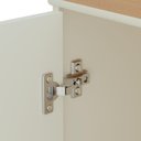 Ver imagem 7 de Conjunto de Escritório 3 Peças Noruega Office 2 Mesas e 1 Aparador Buffet - Via Nossa - Off White