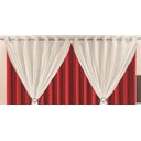 Ver imagem 4 de Cortina de Ilhos e Detalhes Cromado Com Voal Liso Leve Para Quarto ou Sala 4,00 X 2,80 Metros Varao