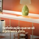 Ver mais imagens de Aparador Sala Cozinha com Prateleiras Pé Metal 135cm Evan Off White H01 - D’Rossi