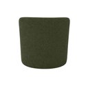 Ver imagem 6 de Poltrona Estofada 74cm x 68cm x 70cm Redonda Confortável para Sala ou Recepção Formato Orgânico