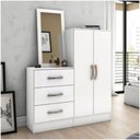 Ver imagem 1 de Cômoda Multiuso Liza 02 Portas 03 Gavetas Briz Branco