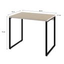 Ver imagem 5 de Mesa para Escritório Office Estilo Industrial 0,90m Kuadra Snow
