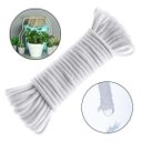 Ver imagem 1 de 10m Auto Molhando Pavio Cabo Corda de Algodão para Planta 10mm Vivão Vaso Plantas Flores Frutas Jard