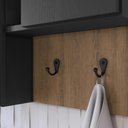 Ver imagem 7 de Armário Espelheira para Banheiro Es8010 com 2 Portas e Nichos Mel/grafite