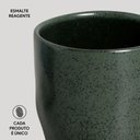 Ver imagem 2 de Jogo 12 Canecas Arauco 273ml Verde Xícara de Chá Cerâmica Porto Brasil