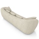 Ver imagem 7 de Sofá 3 Lugares para Sala Living Orgânico 212cm Eça P08 Linho Itacaré Bege - Lyam Decor