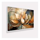 Ver imagem 2 de Quadro Abstrato Harmonia Florescer da Alma - 153x103cm